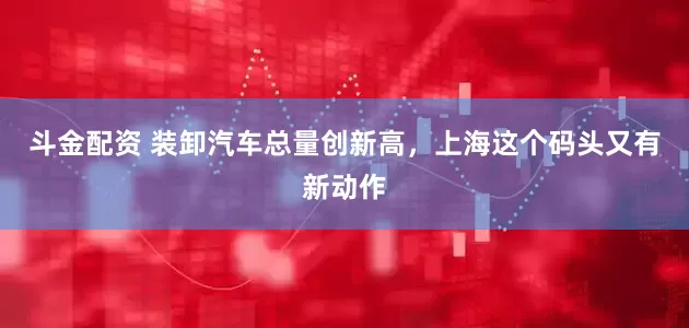 斗金配资 装卸汽车总量创新高，上海这个码头又有新动作